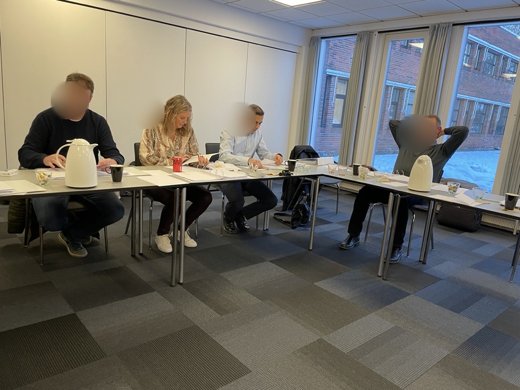 En svær samtale undervejs